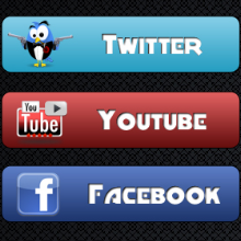 Icons, Social Bookmarks Icons, Tabbed Social Media Bookmark Icons