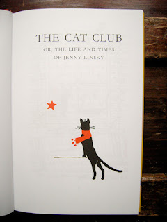 First page of Jenny and the Cat Club with illustration