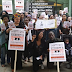 Protesters March Against Racist Human Zoo Coming to London