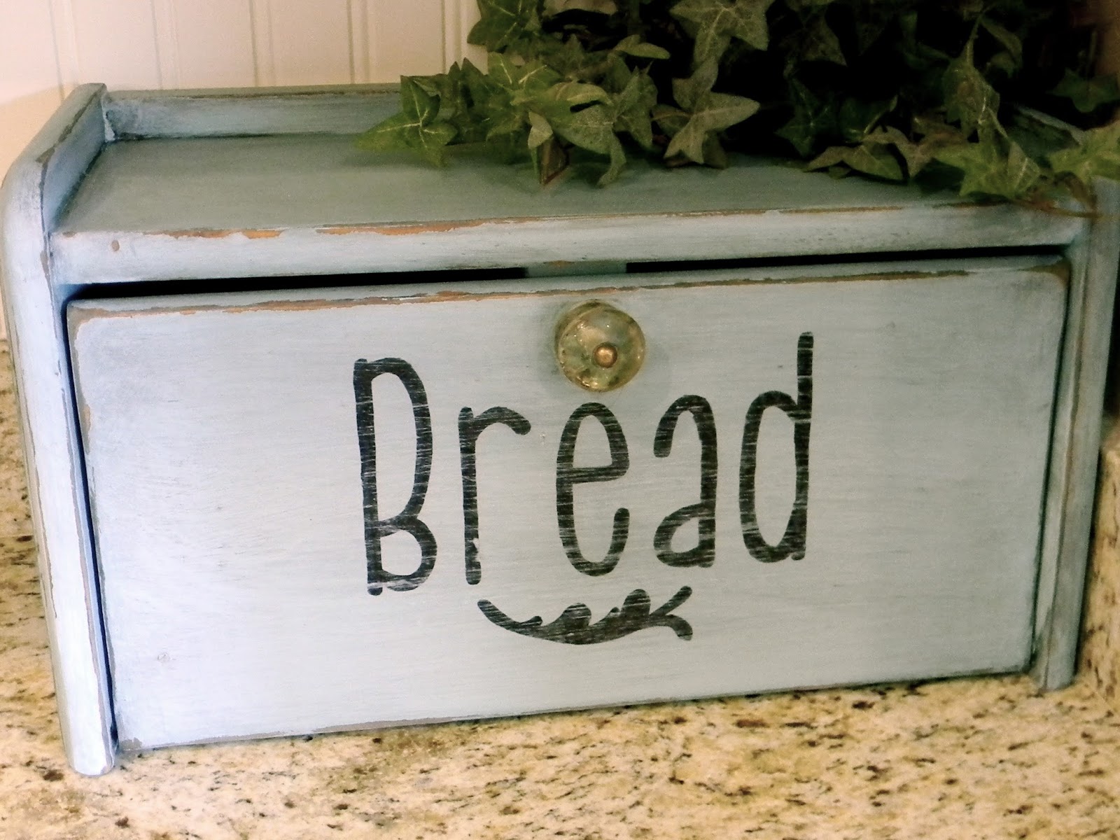 Little Bit of Paint Thrifty Thursday Bread Box