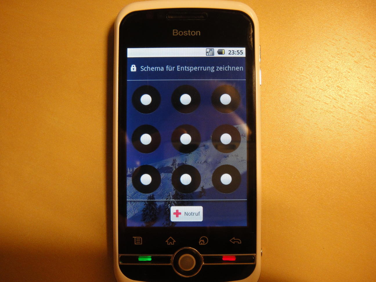 how to lock screen touch on android