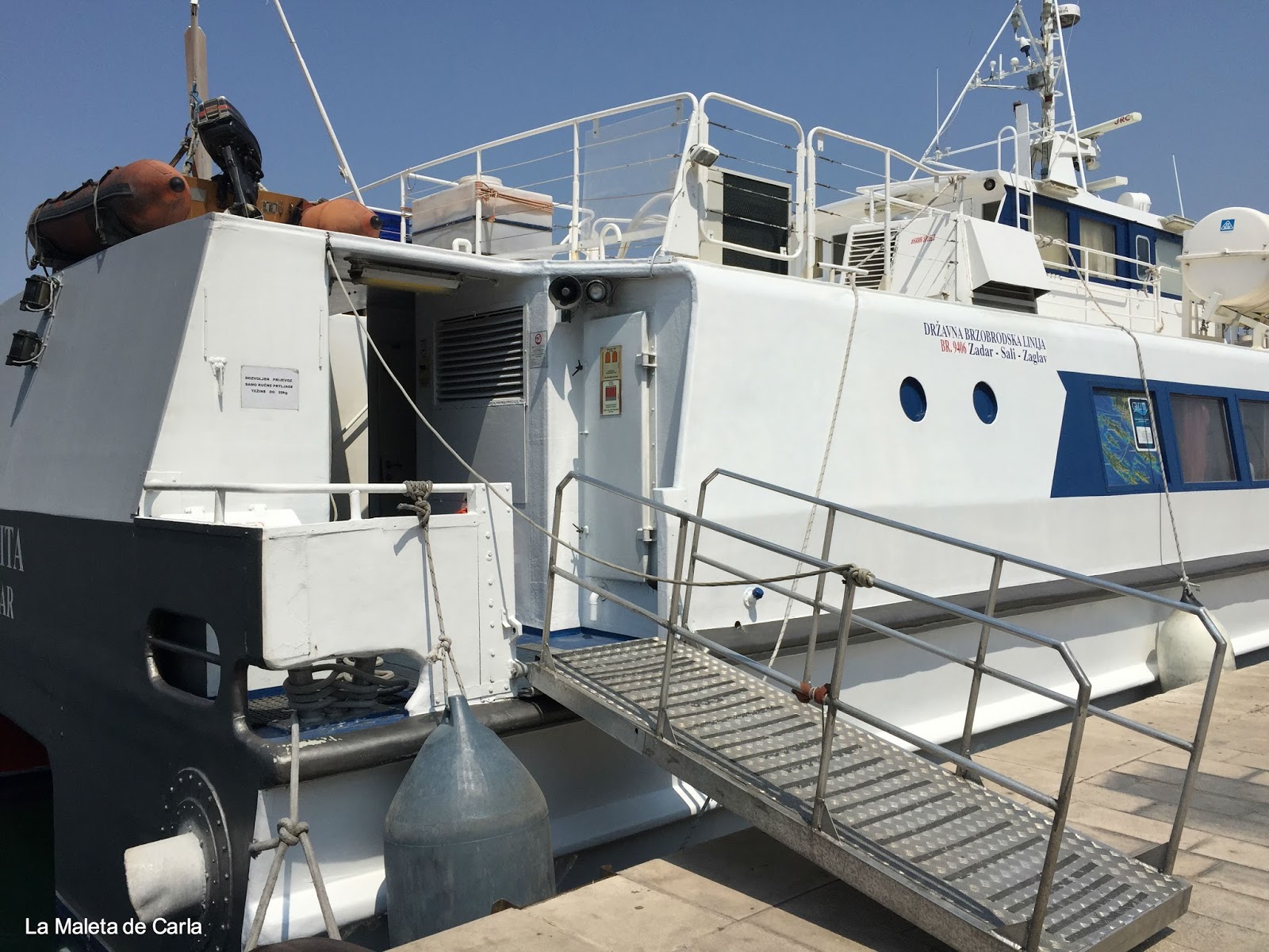 catamaran zadar sali como ir de zadar a dugi otok en ferry la maleta de carla catamaran zadar sali como ir de zadar a dugi otok en ferry la maleta de carla