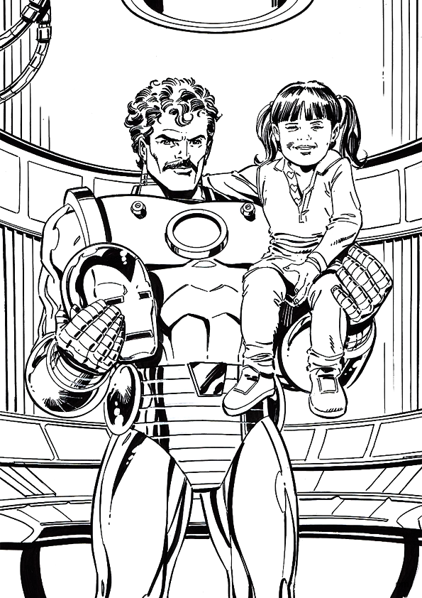 iron man coloring pages