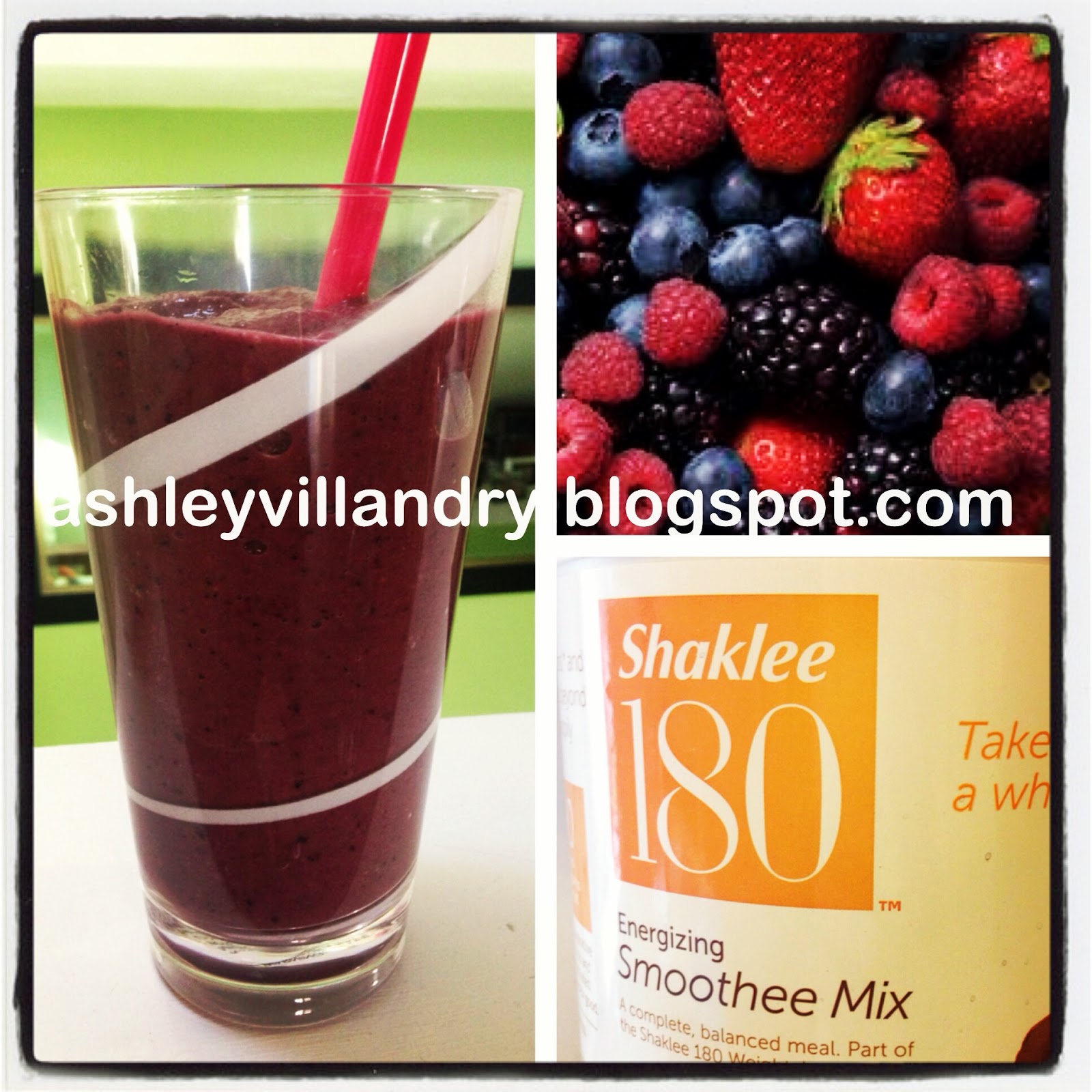 The Healthy Life Mixed Berry and Spinach Smoothie!