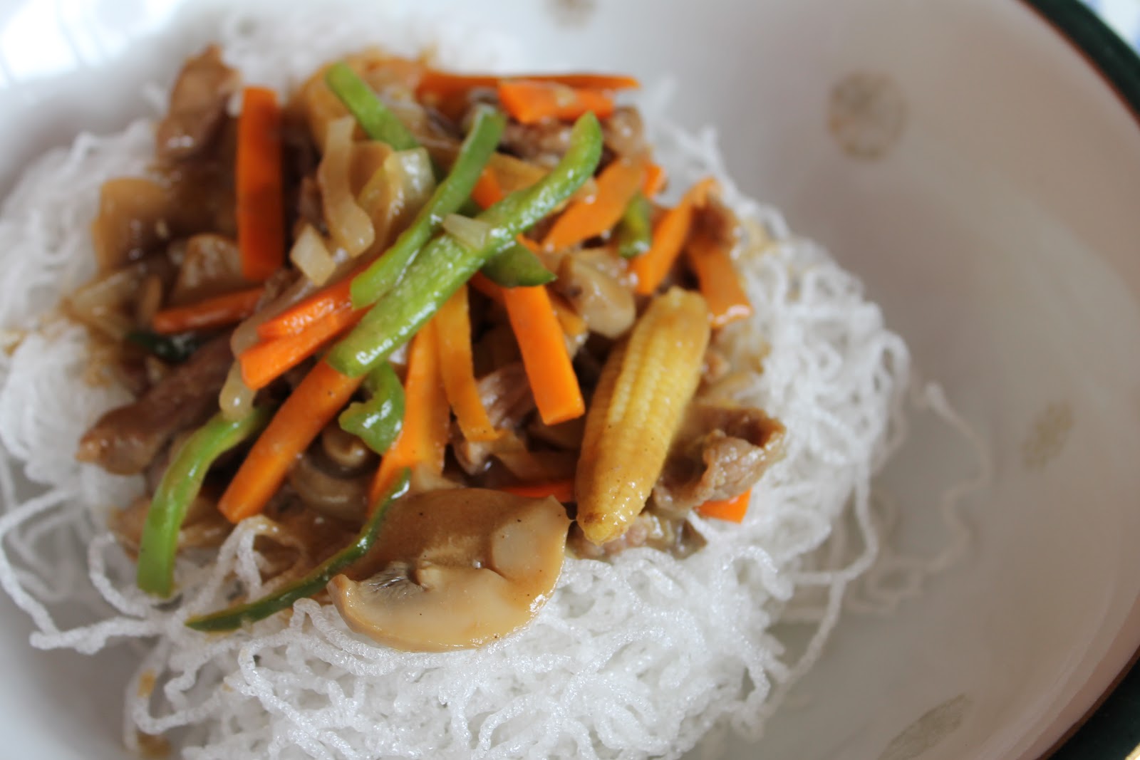 GASTRONOMY by Joy Crispy Noodles with Beef and Oyster Sauce