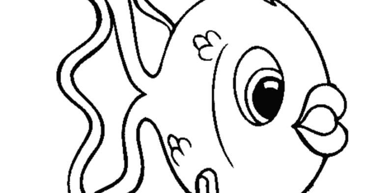 Kids Page: Fish For Kids Coloring Pages