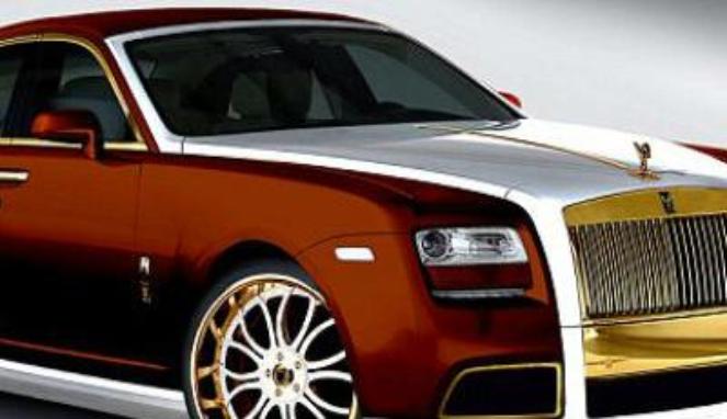 Lima Rolls Royce Lapis Emas Terkeren