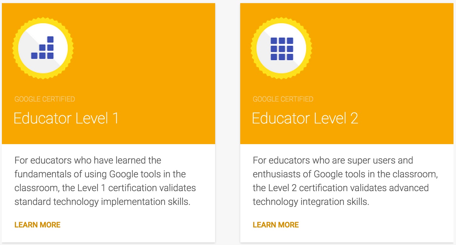 Technology, Education and The Arts Google For Education Certification Upgraded & Open for Business.