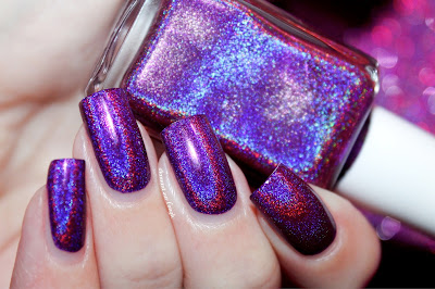 Swatch of "Berry Good Looking" from Cupcake Polish