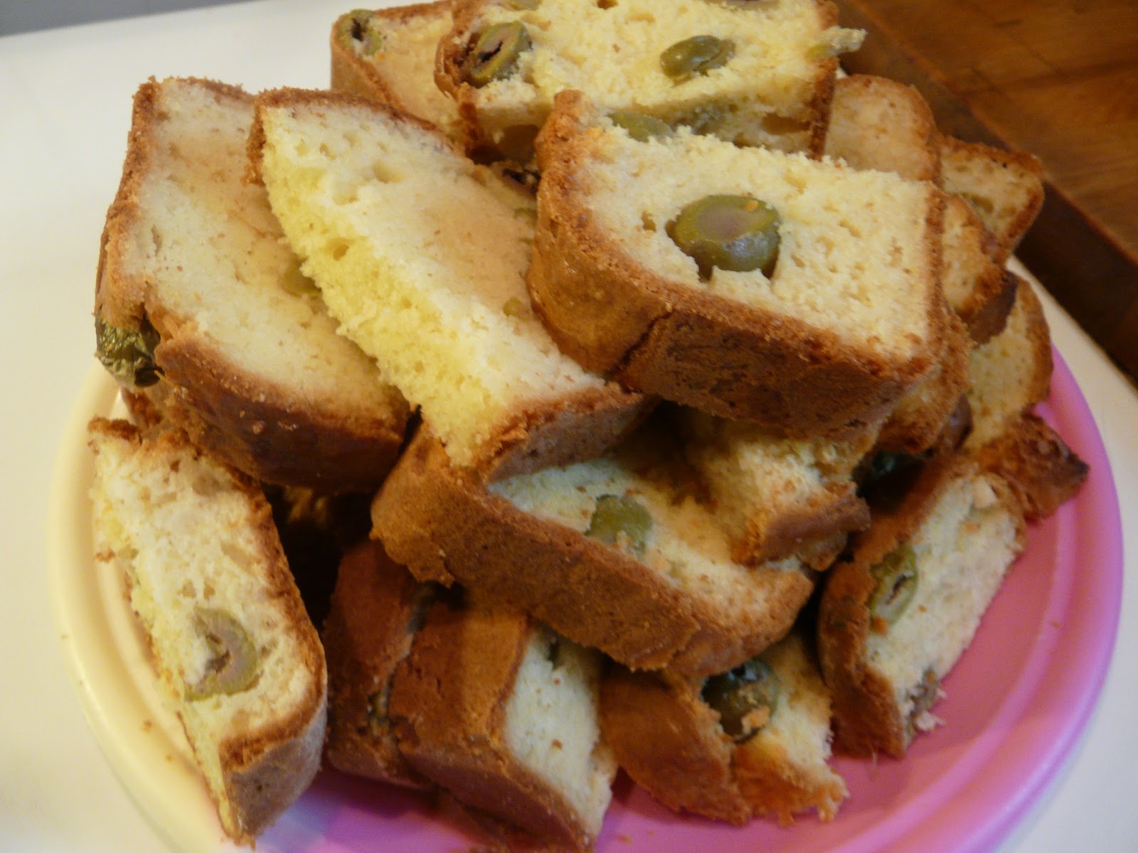 Cake aux olives simple et rapide