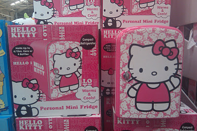 The Good Life: Hello Kitty Mini Fridge (Morena Blvd Costco)
