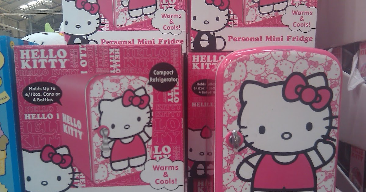 The Good Life Hello Kitty Mini Fridge (Morena Blvd Costco)