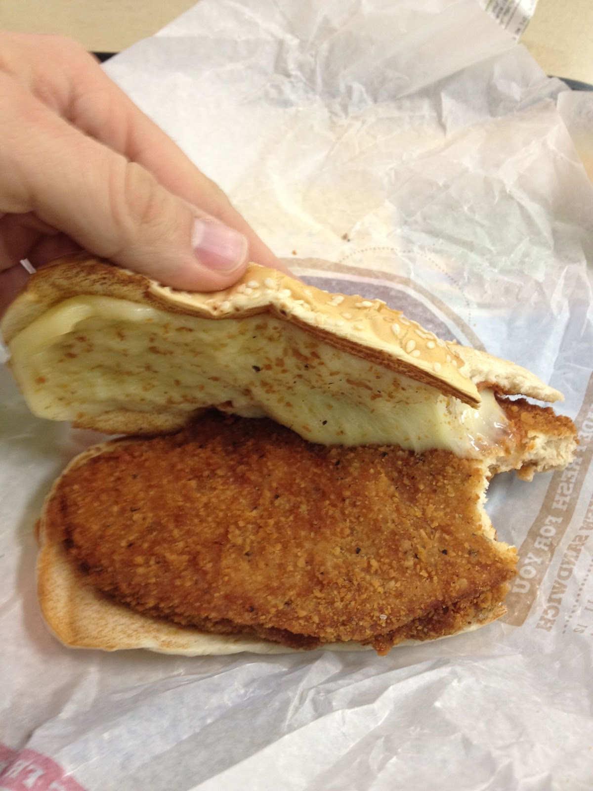 Chicken Pattie Sandwich