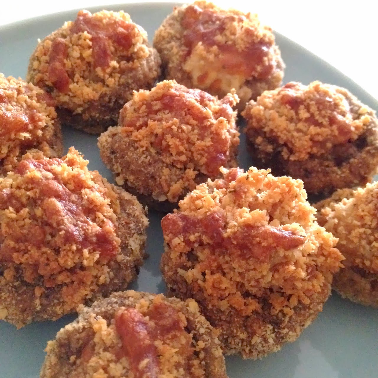 Loft48 Crusted Parmesan Mushrooms (Air Fryer Recipe)