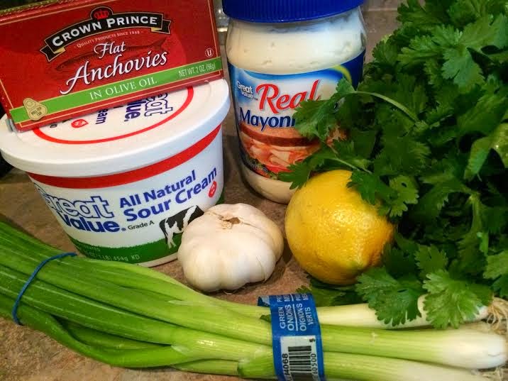 The Busy Broad Cilantro Green Goddess Dressing