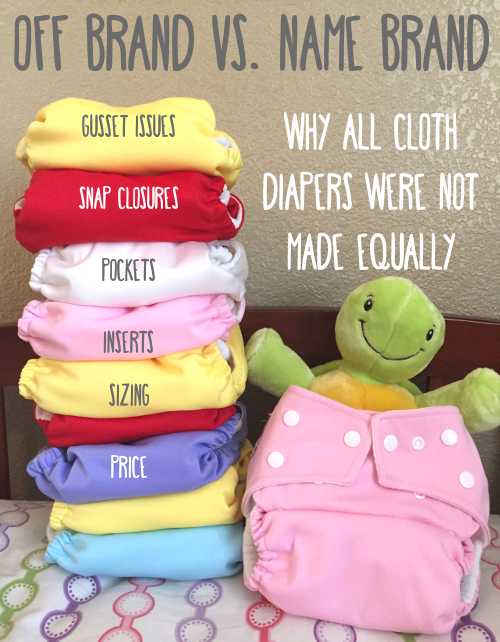 The Cozy Life Cloth Diapers Off Brand vs. Name Brand