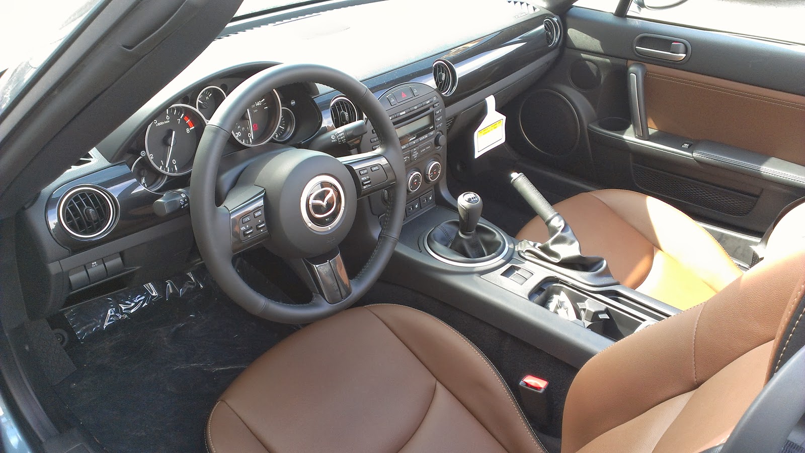 mazda mx 5 2013 interior