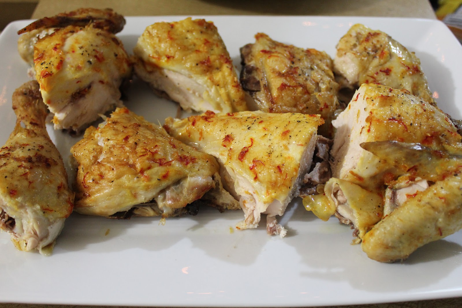 Lemon and Saffron Chicken A Dash Of Flavour Printable Recipes