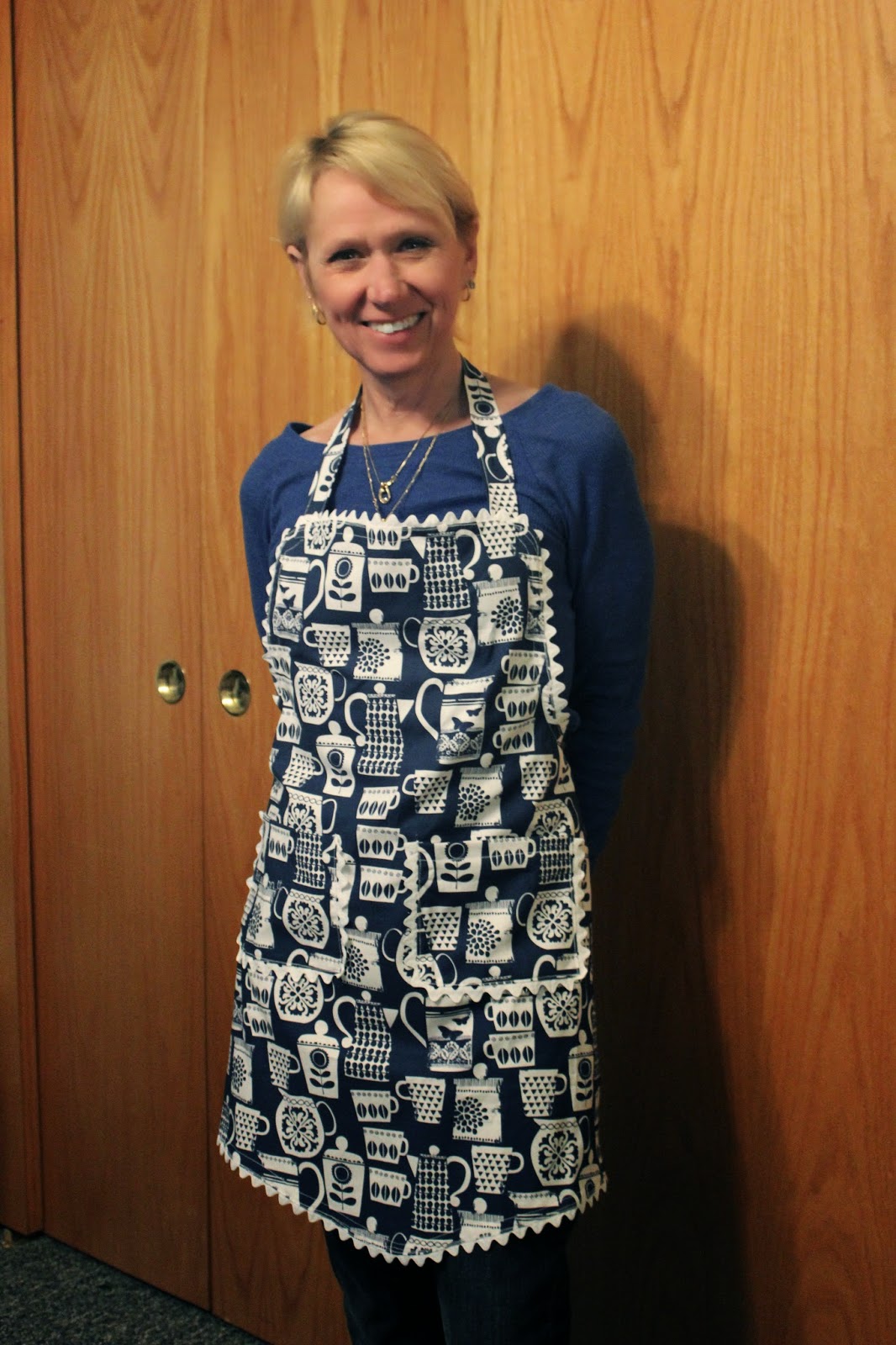 Snug Harbor Bay Interview Dolly's Designs and My New Apron
