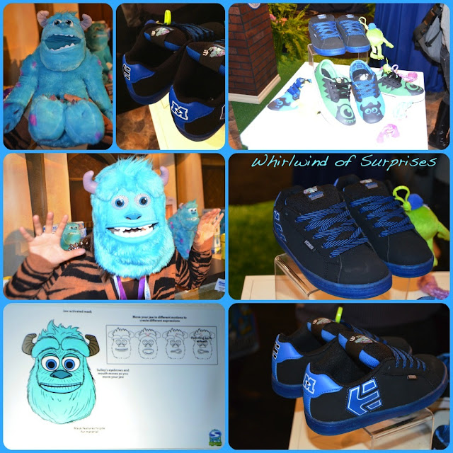 #MonstersUToyFair Press event, Spin Master toys, Etnies shoes, Monsters U apparel, Monsters university
