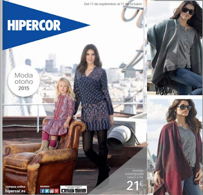 ropa y zapatos hipercor otoño 2015