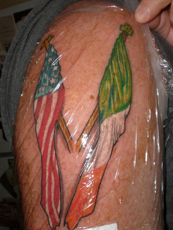  Irish flag on his arm. I think it came out very well. Gus did the job title=