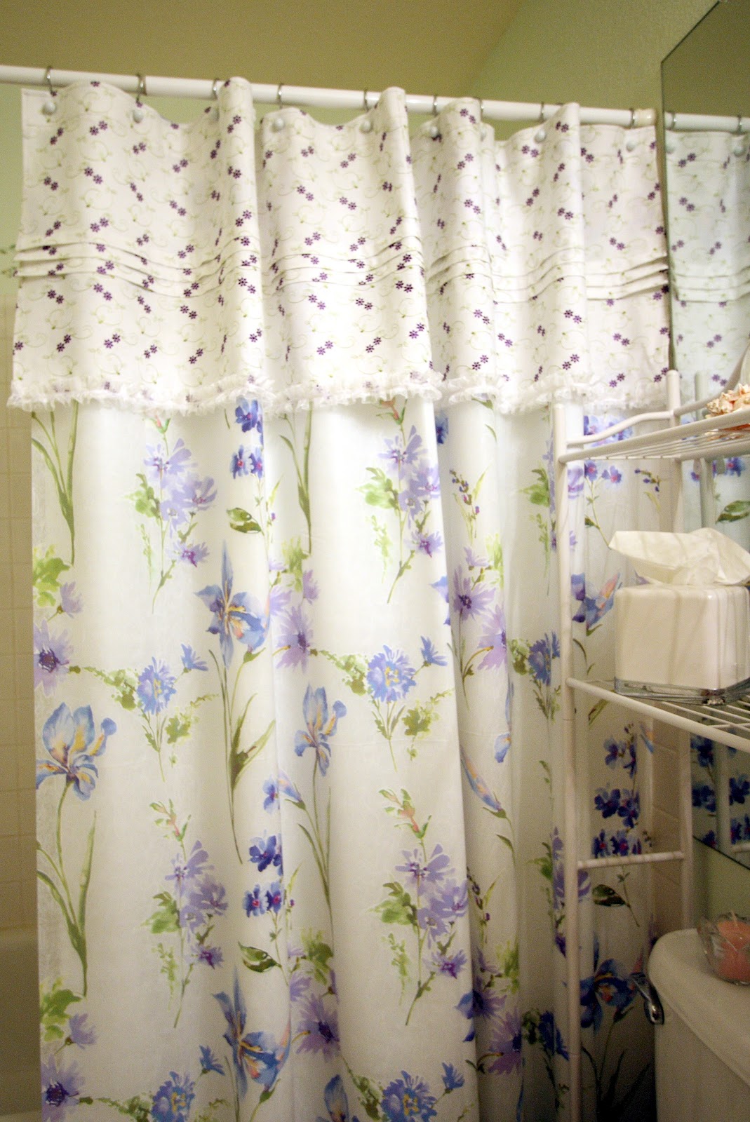 His Hers And Ours Diy Shower Valance