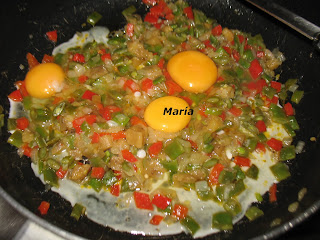 Paquetitos de verduras con champiñones al ajillo