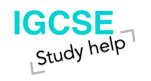 Cambridge IGCSE Study Help