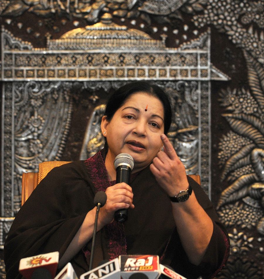 Aiadmk Chief Jayalalithaa