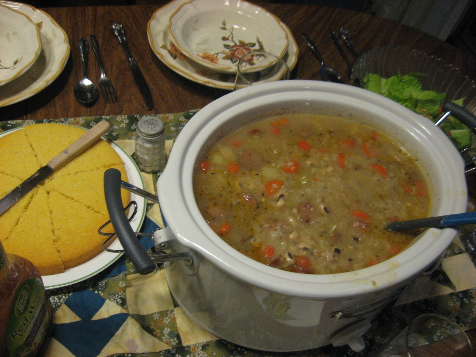 Chapel Hill Snippets CrockPot Black Eyed Pea SoupGluten Free