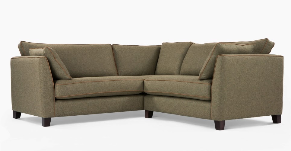 David Dangerous Made UK Wolseley Corner Sofa Tweed