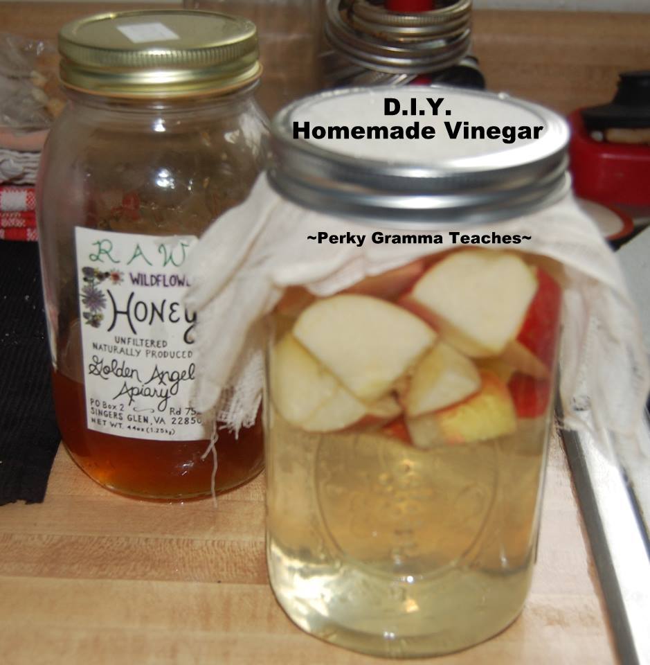 Perky Gramma Teaches How to Make Your Own Vinegar It's Easier Than