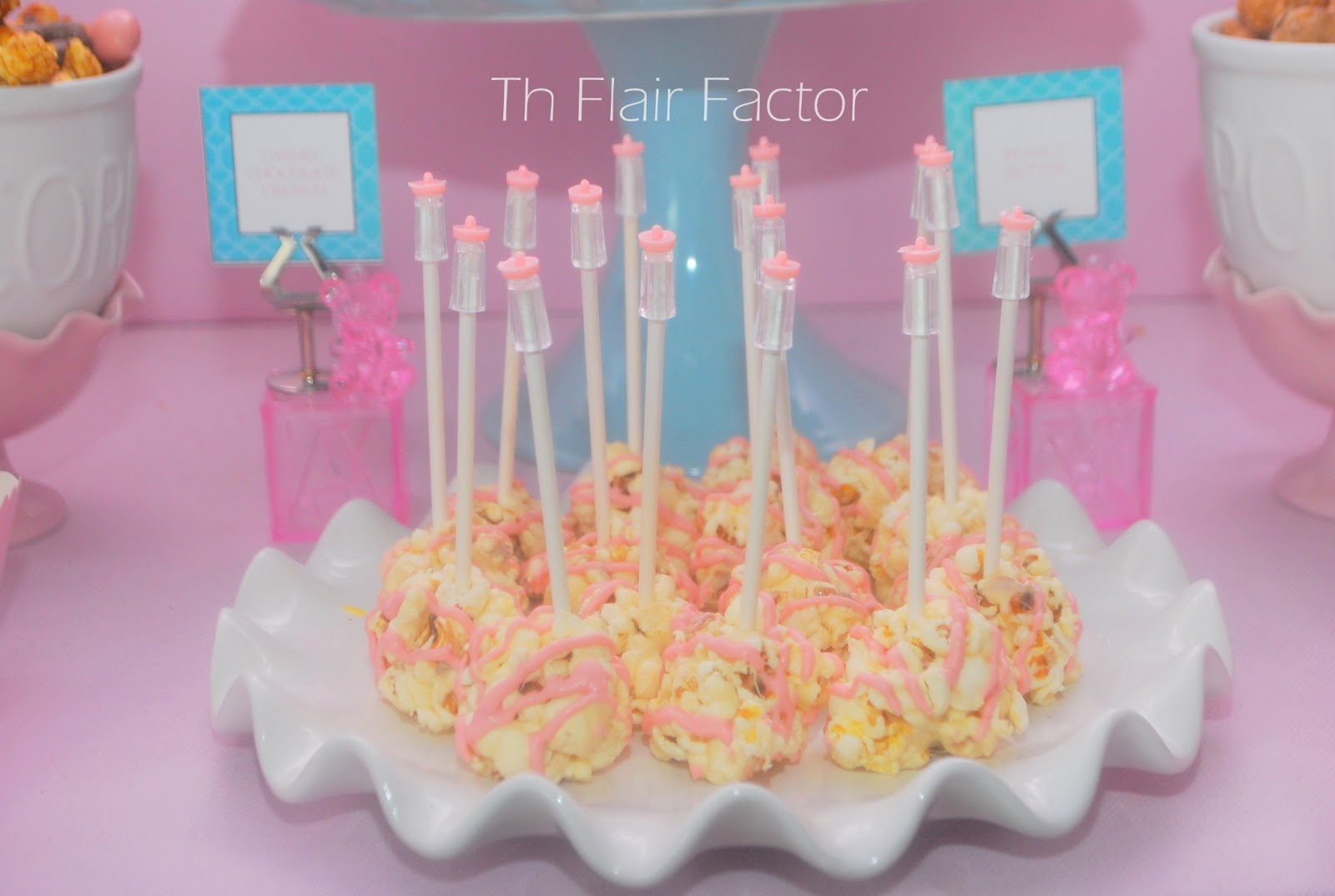 Fête Fanatic Baby Shower Popcorn Buffet