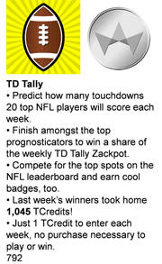 TD Tally Game!