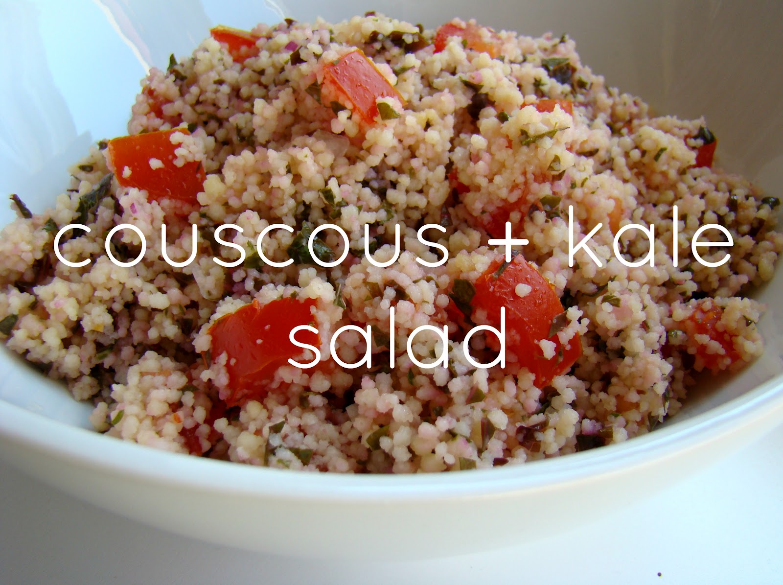 Couscous & kale salad
