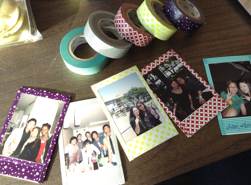 The Indefinite Life DIY Polaroid picture frames!