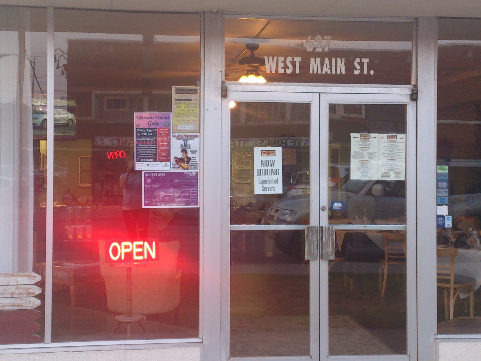 Tinkering Around Main Street Cafe in Garland, Texas