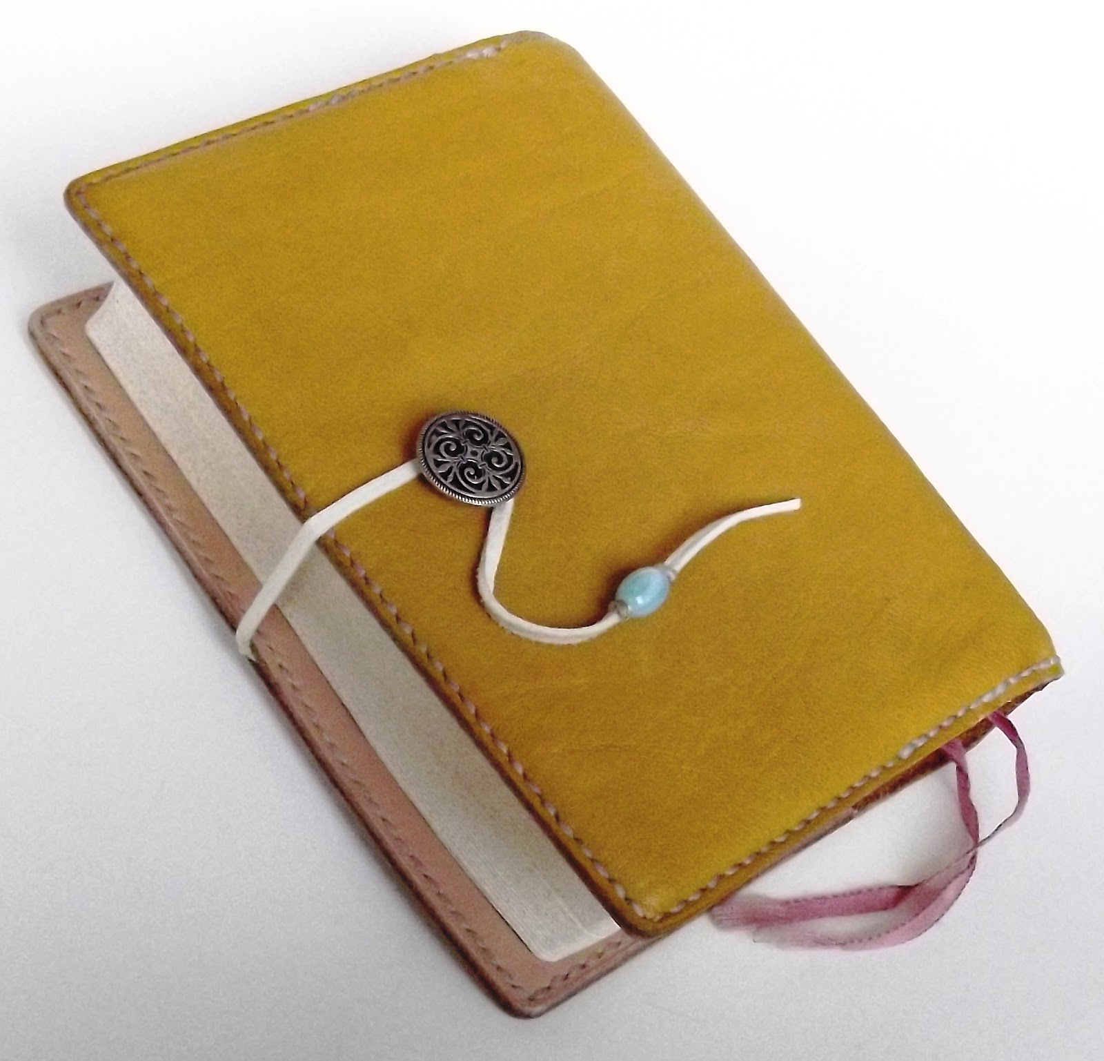 R I Leather Elkskin Bible Cover
