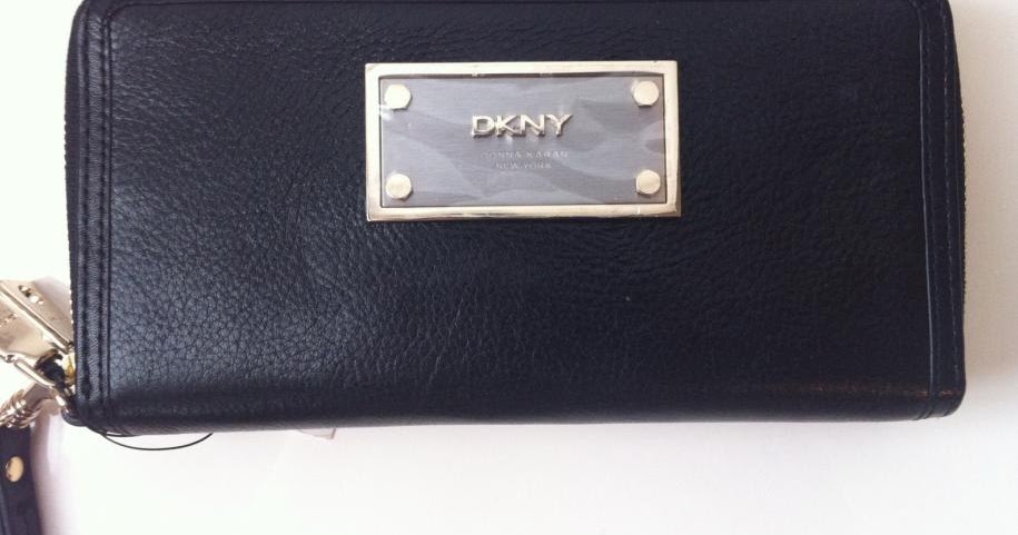 Boutique Malaysia: DKNY LEATHER CLASSICS Double Zip Wallet/Wristlet