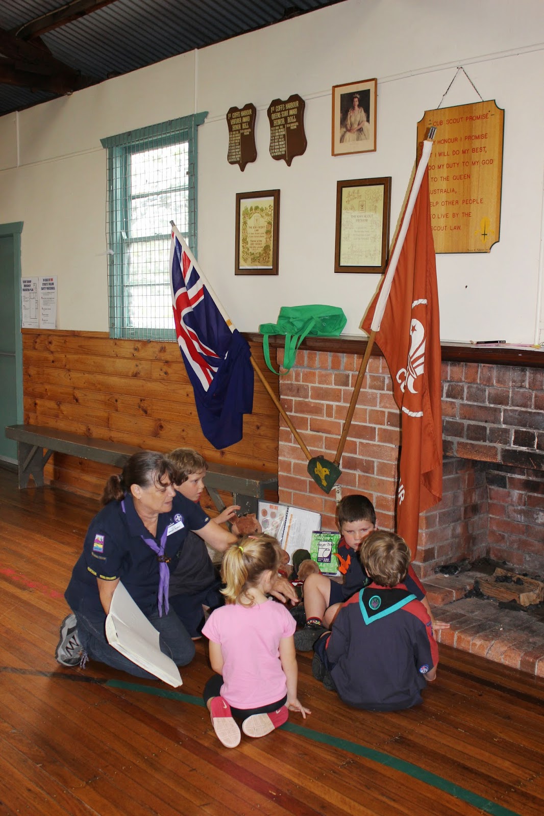 Coffs Harbour Scout Group back Joey Scouts.....