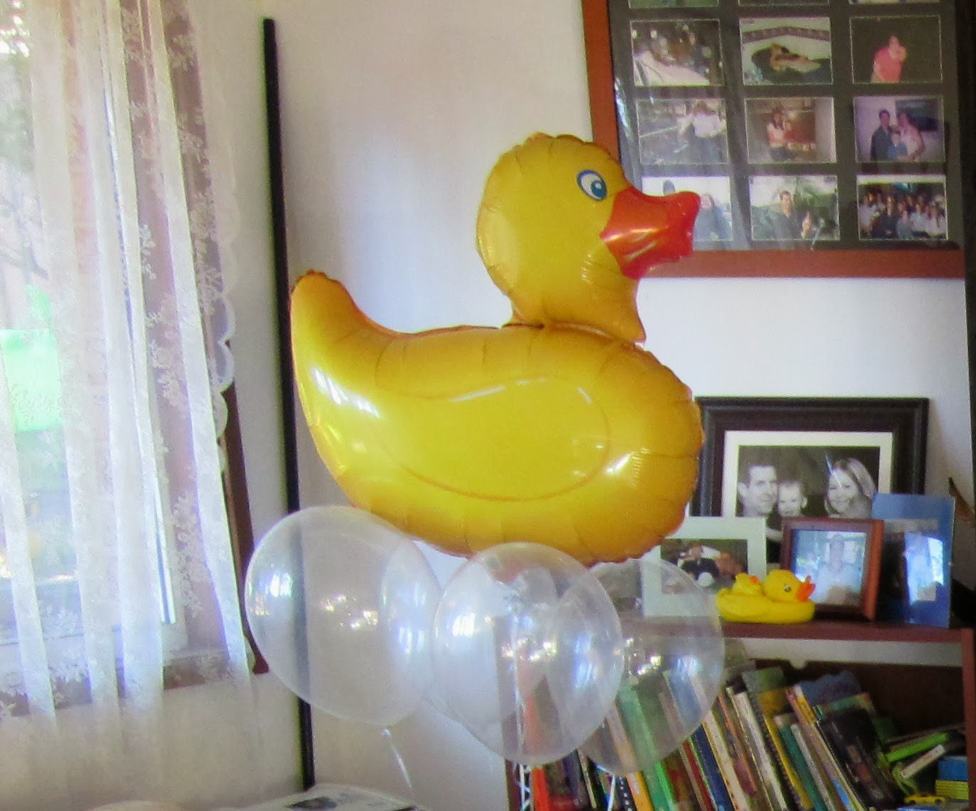 GlitterCoveredMum Rubber Duckie 1st Birthday Party