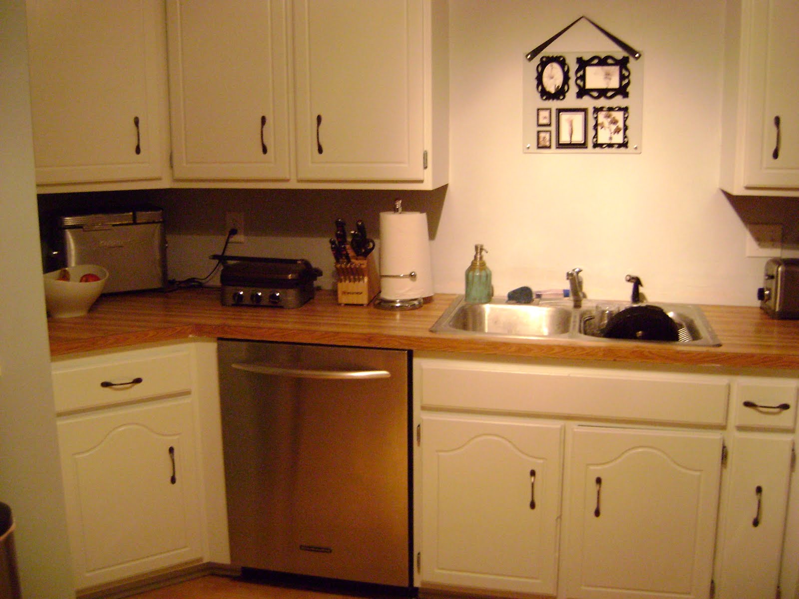 Our Hobby House Painted Faux Granite Countertops