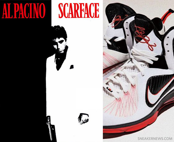 lebron 9 scarface