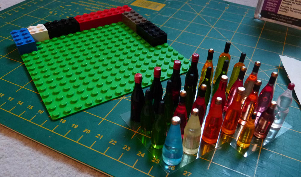 Mon Tout Petit Monde: Réalisation de bouteilles miniatures en résine