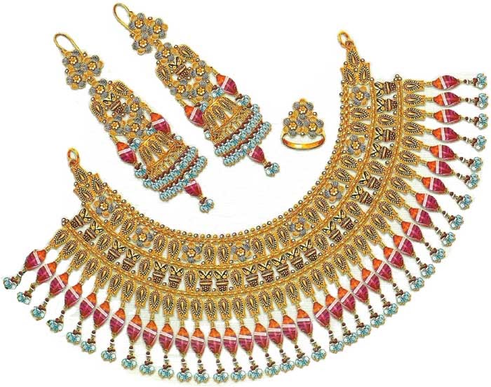 Latest Gold Jewellery For Ladies And Girls vintagemuse5