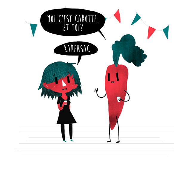 une rencontre mouvementée