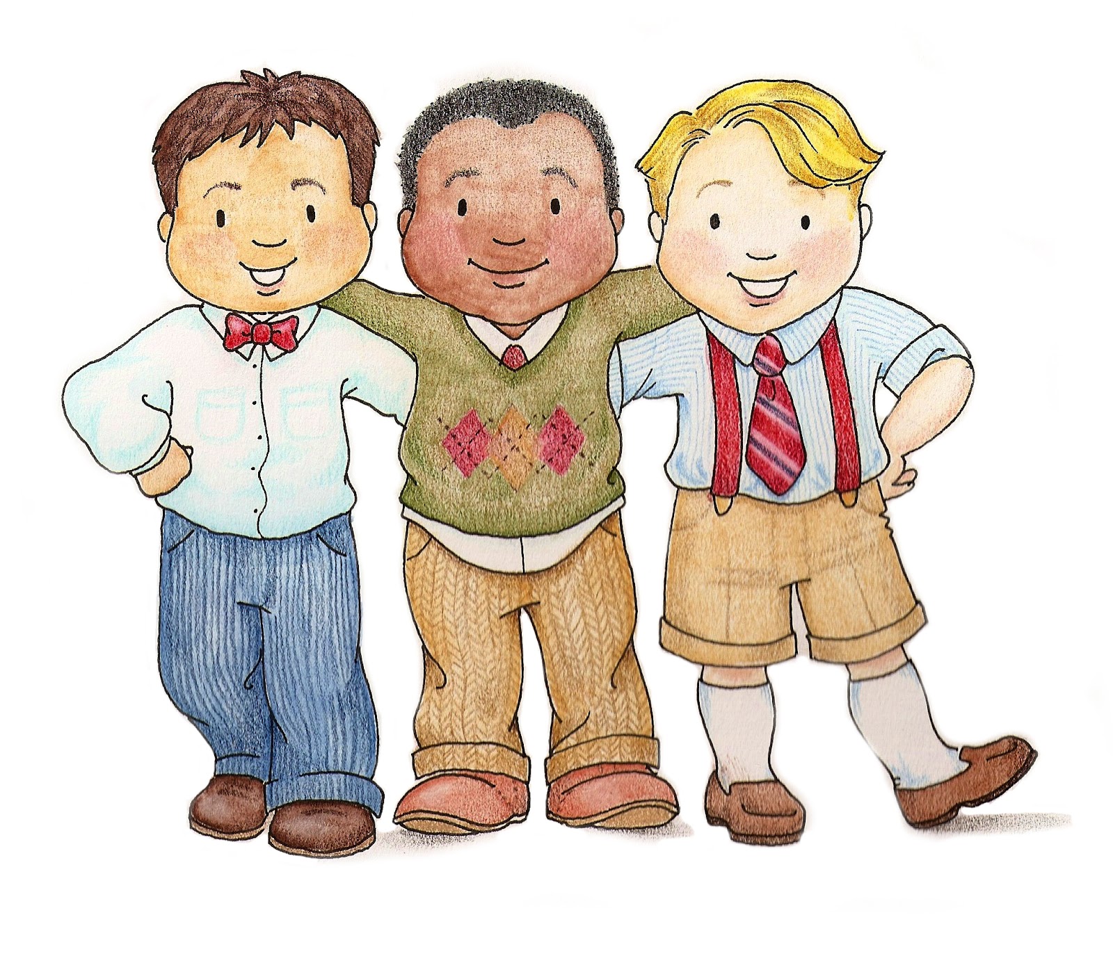 Primary Kids Clip Art