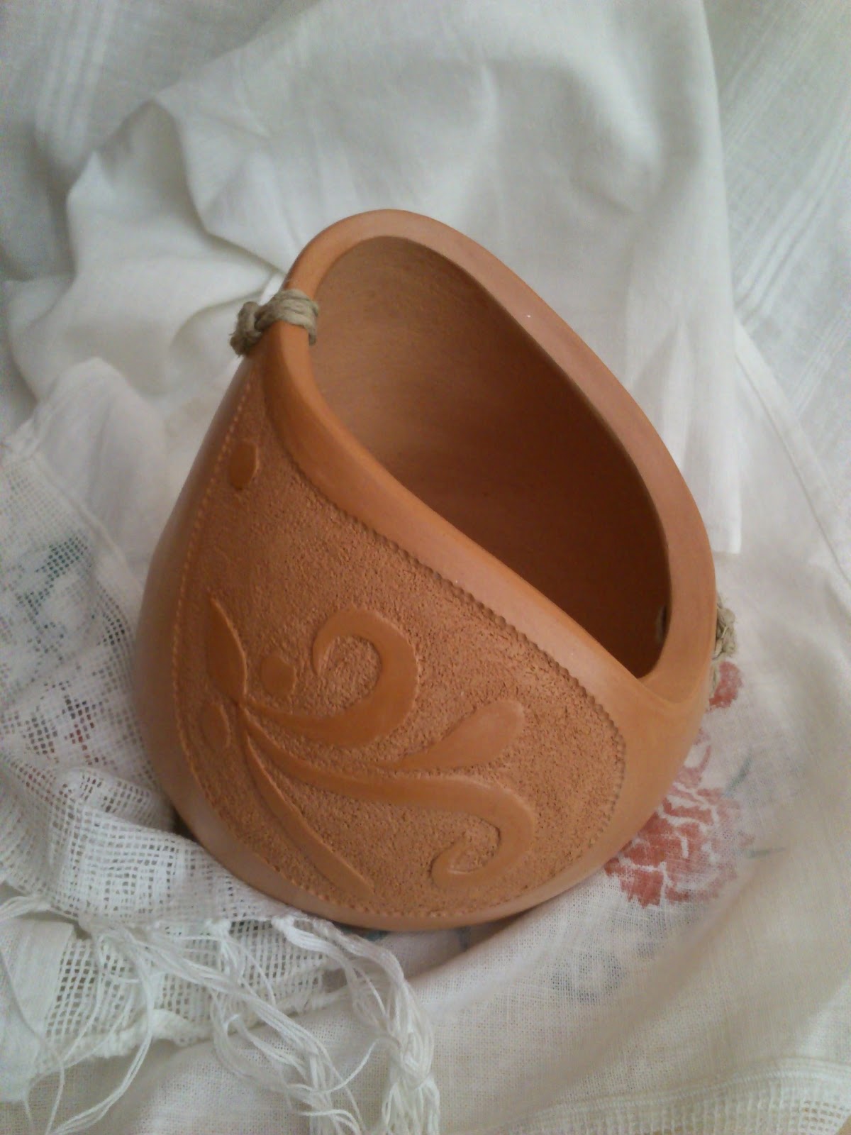 Katarina Bobic's Coiled Pottery Bisque and Smoke Firing Results