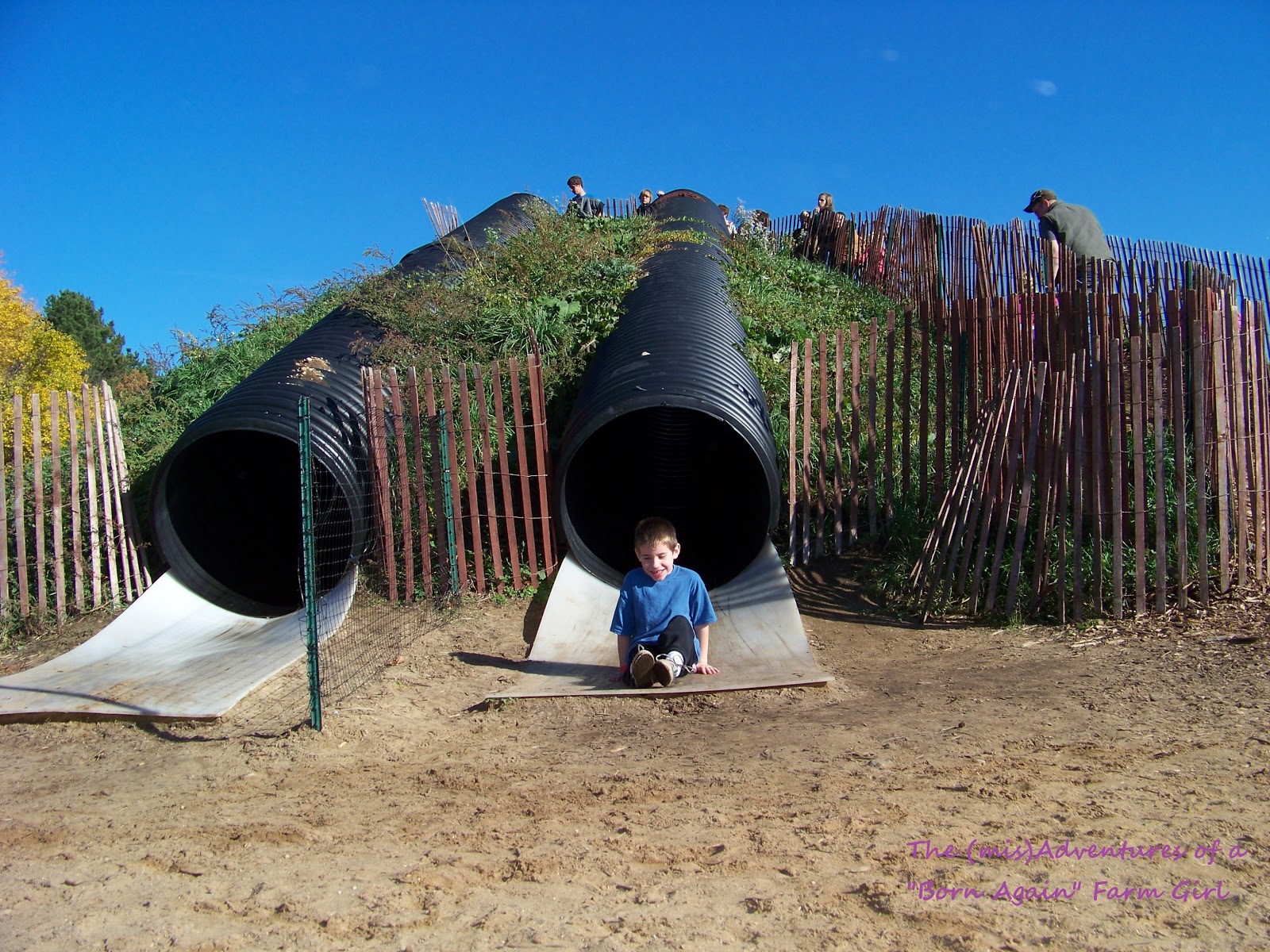 A playground, farm style!! The (mis)Adventures of a Homesteadin' Mama